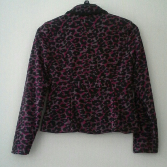 Covington Leopard Print Blazer NWOT - Picture 2 of 3